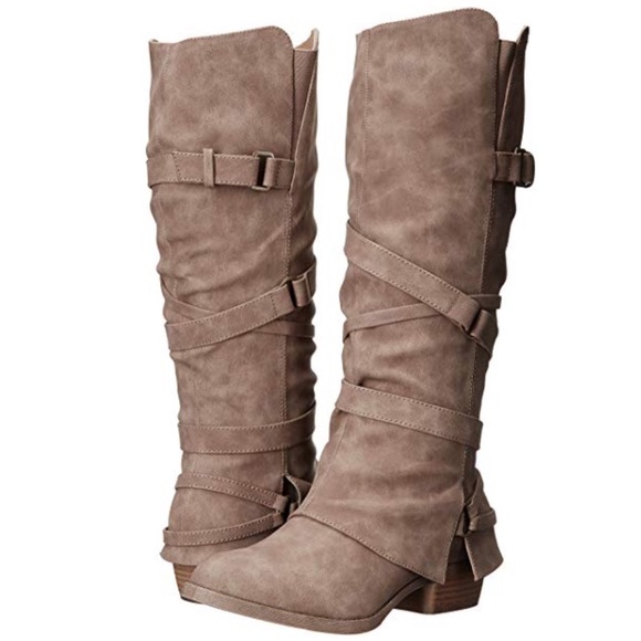 jellypop wide calf boots